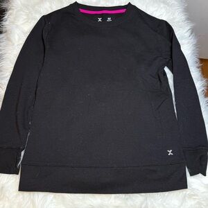 Xersion Black and Pink Sweatshirt